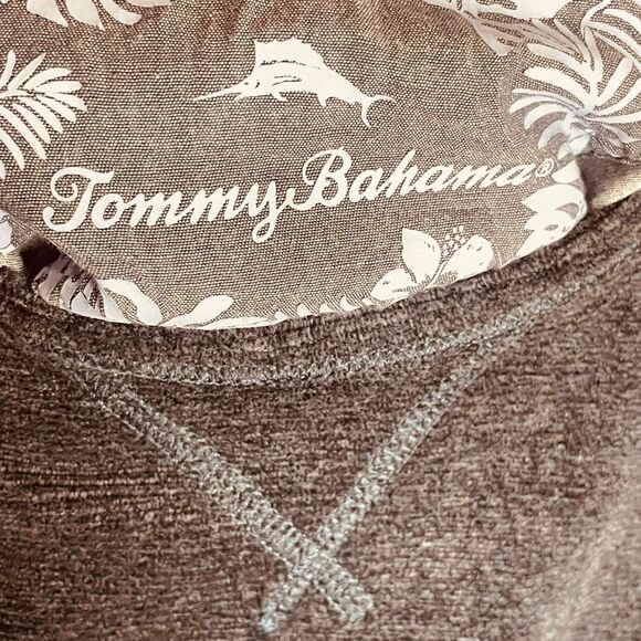 Tommy Bahama | Navy Cotton-Blend Pullover Sweatshirt Size XL | EUC - Picture 5 of 12